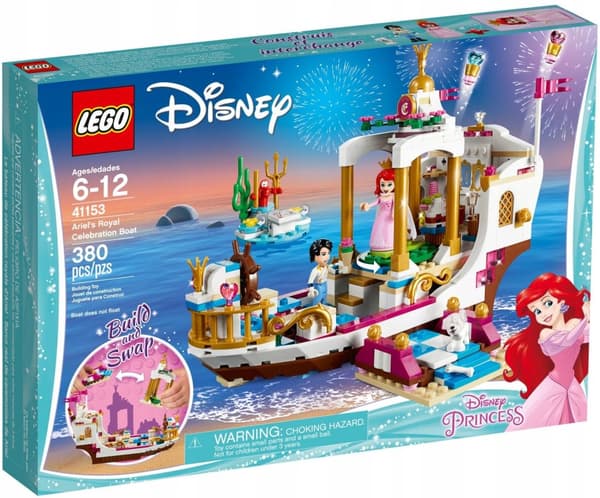 LEGO DISNEY 41153 VENE ARIELIN LAIVAPOSTOS
