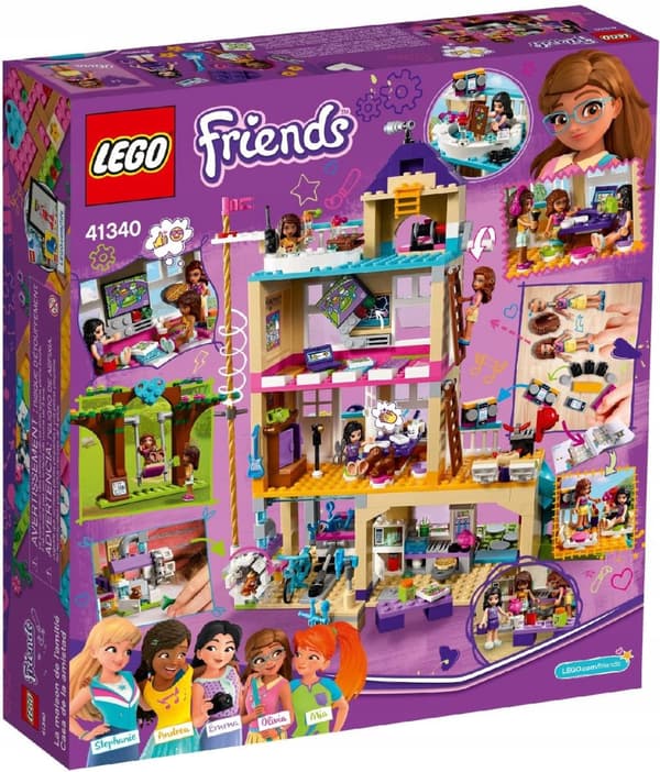 LEGO FRIENDS 41340 VENSKABSHUSET OLIVIA EMMA ANDRE