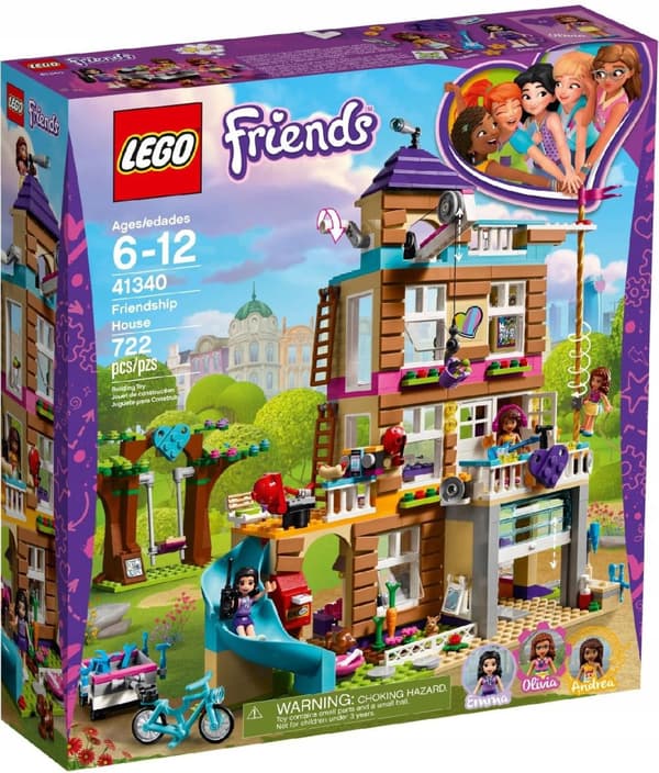 LEGO FRIENDS 41340 VENSKABSHUSET OLIVIA EMMA ANDRE