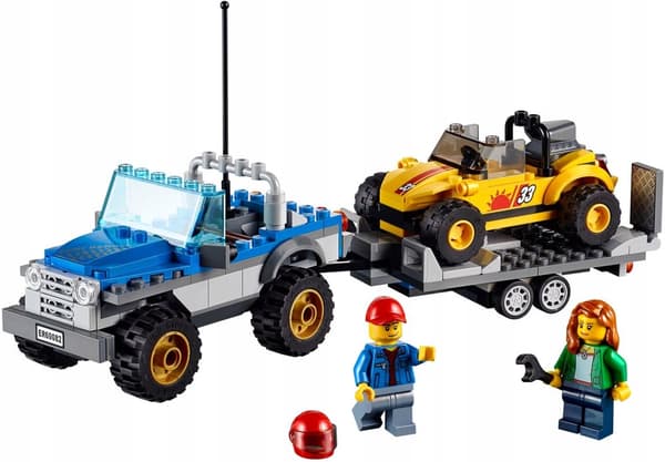 LEGO CITY 60082 TERRÆNKØRSELSTRAILER BUGGY butik