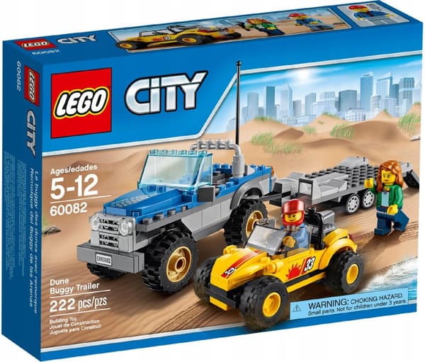 LEGO CITY 60082 TERRÆNKØRSELSTRAILER BUGGY butik