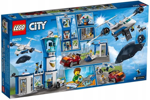 LEGO CITY 60210 LUFTHAVNSPOLITI KONTOR FALDSKÆRM 24 TIMERS