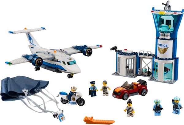 LEGO CITY 60210 LUFTHAVNSPOLITI KONTOR FALDSKÆRM 24 TIMERS