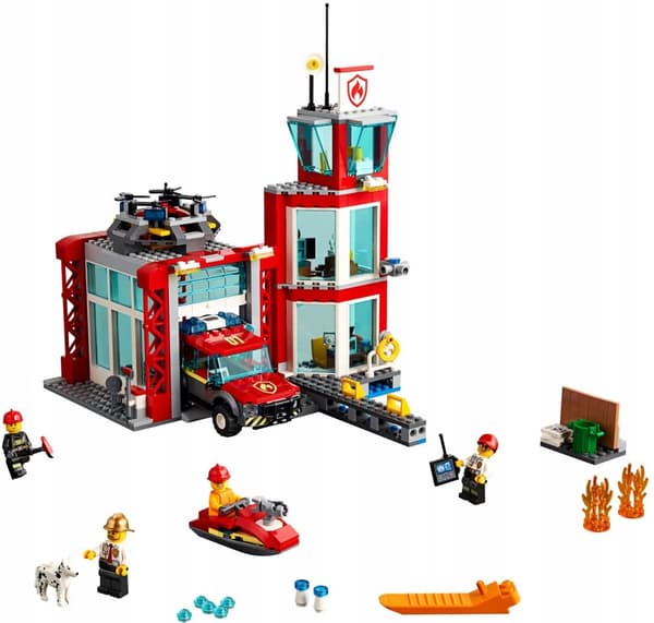 LEGO CITY 60215 BRANDSTATION BRANDMANSDRON 24 TIMMAR