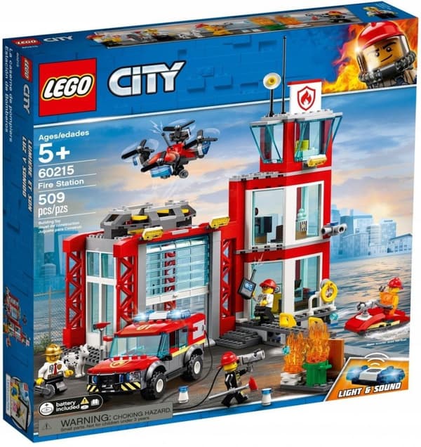 LEGO CITY 60215 BRANDSTATION BRANDMANSDRON 24 TIMMAR
