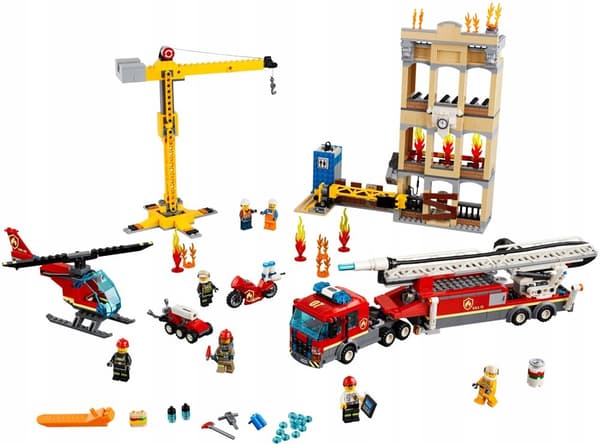 LEGO CITY 60216 BRANDVÆSEN 24-TIMERS BRANDSTATION