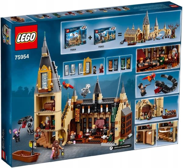 LEGO HARRY POTTER 75954 HOGWARTS SLOTSHAL butik!