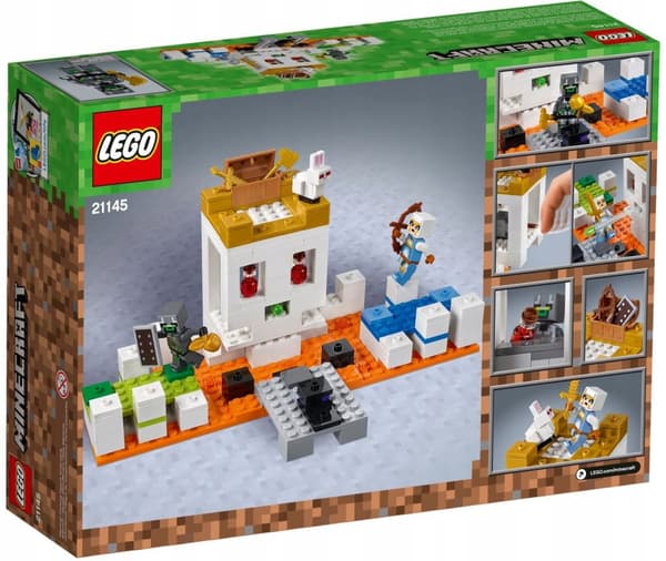 LEGO MINECRAFT 21145 SKULL ARENA KANIN wawa!
