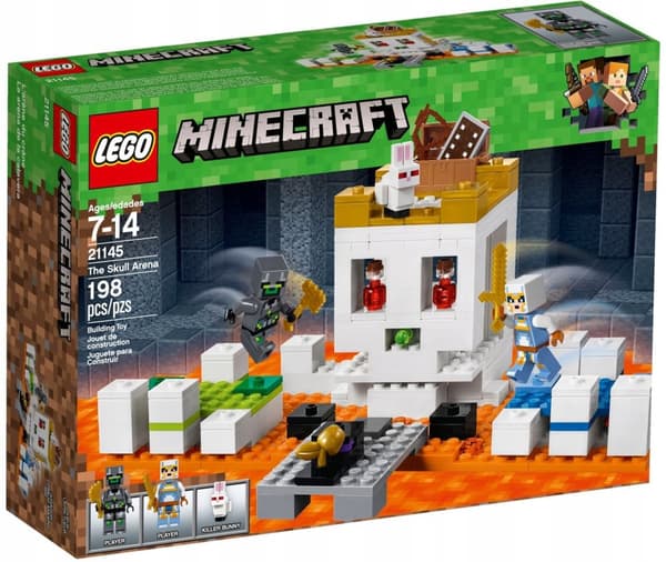 LEGO MINECRAFT 21145 SKULL ARENA KANIN wawa!