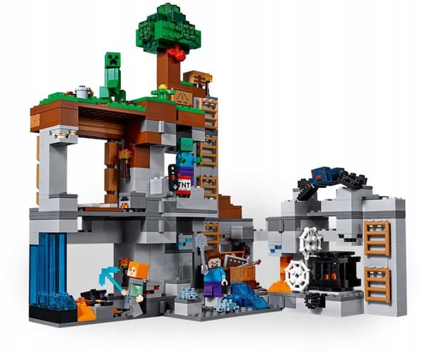 LEGO MINECRAFT 21147 ADVENTURES ON THE ROCK STEVE ALEX