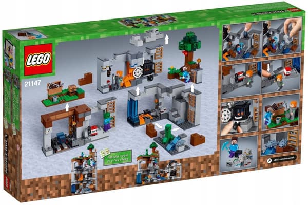 LEGO MINECRAFT 21147 ADVENTURES ON THE ROCK STEVE ALEX