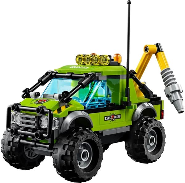 LEGO CITY 60121 VULKANOLOGISTBIL VULKAN 24 klodser