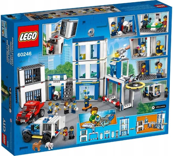 LEGO CITY 60246 Politistationsbil