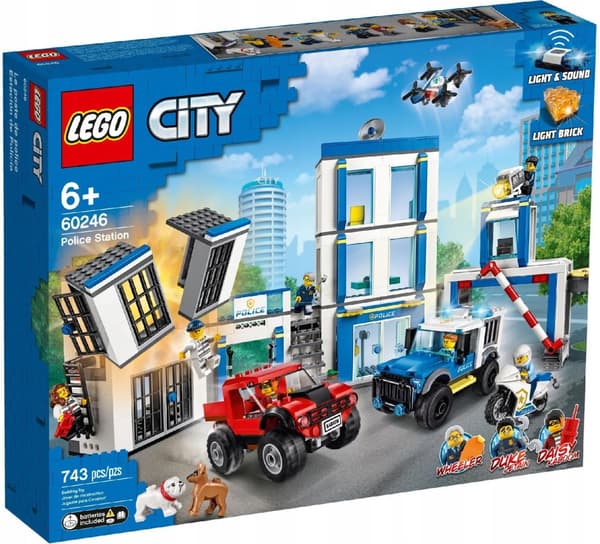 LEGO CITY 60246 Politistationsbil