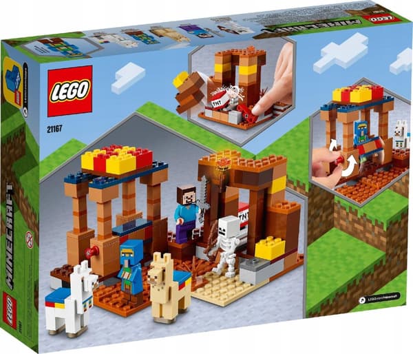 LEGO MINECRAFT 21167 STEVE'S MINE LAMA SKELET