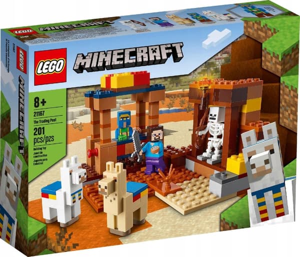 LEGO MINECRAFT 21167 STEVE'S MINE LAMA SKELET