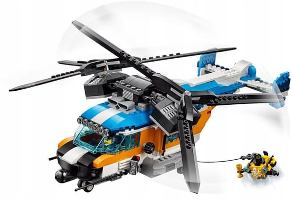 LEGO CREATOR 3-i-1 31096 SVÄVARE, FLYGPLAN OCH PROPELLER