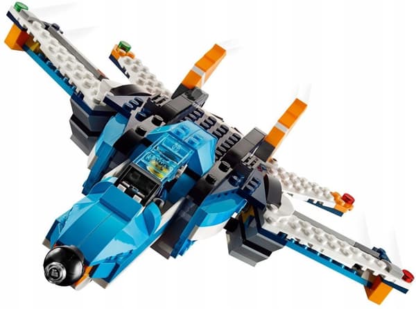LEGO CREATOR 3-i-1 31096 SVÄVARE, FLYGPLAN OCH PROPELLER