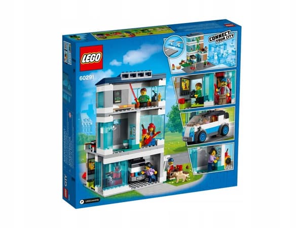LEGO CITY 60291 FAMILIehjem Villahus By