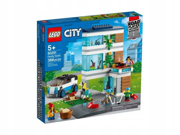 LEGO CITY 60291 FAMILIehjem Villahus By