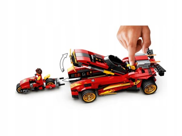 LEGO NINJAGO 71737 NINJAGO X-1 BIL KAI COLE