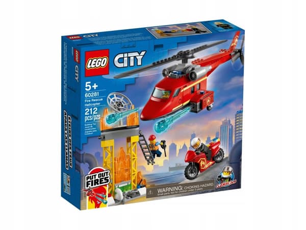LEGO CITY 60281 BRANDHELIKOPTER BRANDVÆSEN