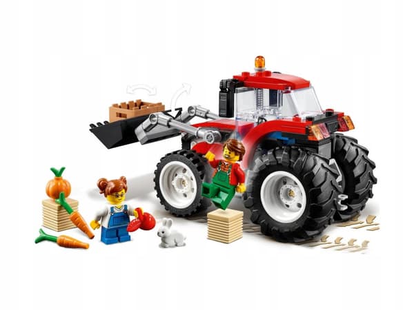 LEGO CITY 60287 TRAKTORI KAUHAKUORMAAJALLA