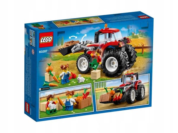LEGO CITY 60287 TRAKTORI KAUHAKUORMAAJALLA