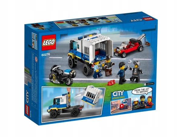LEGO CITY 60276 POLITI FÆNGSELSKONVOJ POLITI