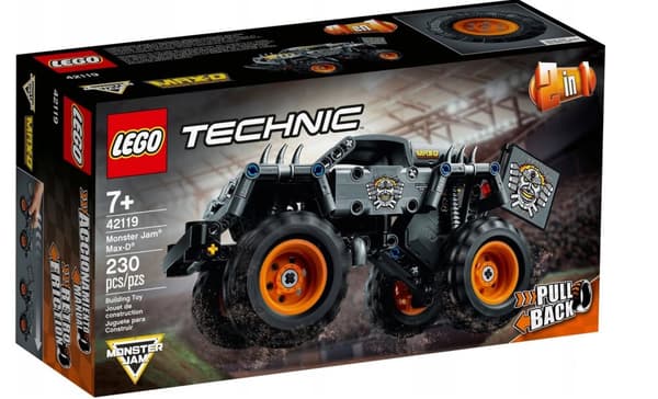 Lego Technic Monster Jam Max-D 42119 Monsteriauto