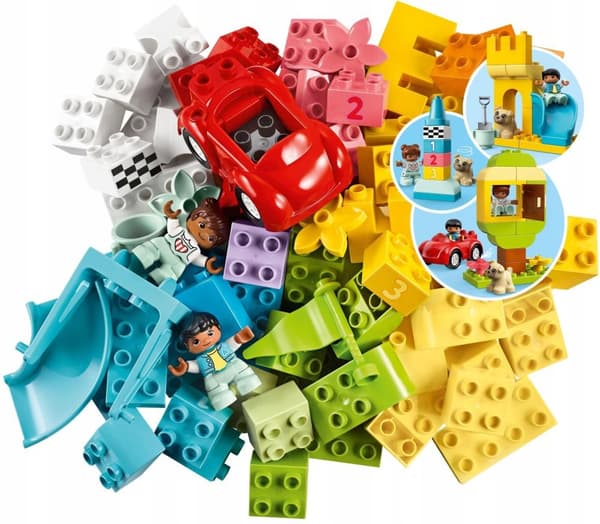 LEGO DUPLO 10914 DELUXE-PALAATIKKO PALOILLA