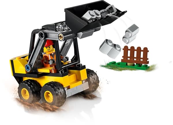LEGO CITY 60219 GRAVEMASKINE LÆSSER MASKINBYGNING