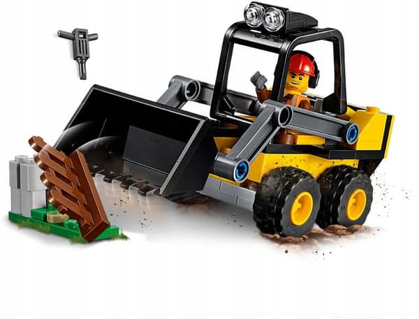 LEGO CITY 60219 GRAVEMASKINE LÆSSER MASKINBYGNING