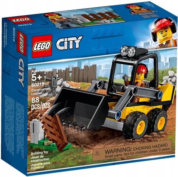LEGO CITY 60219 GRAVEMASKINE LÆSSER MASKINBYGNING