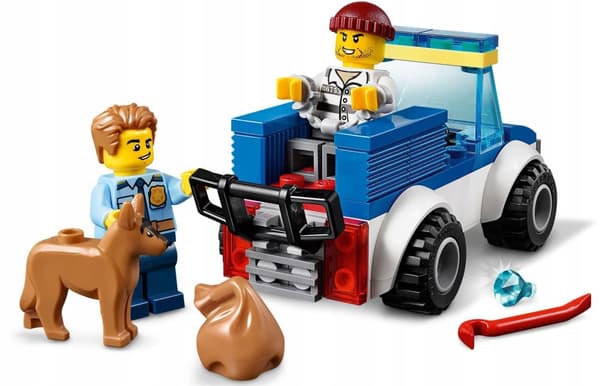 LEGO CITY 60241 POLITIVARER DIAMANTHUND