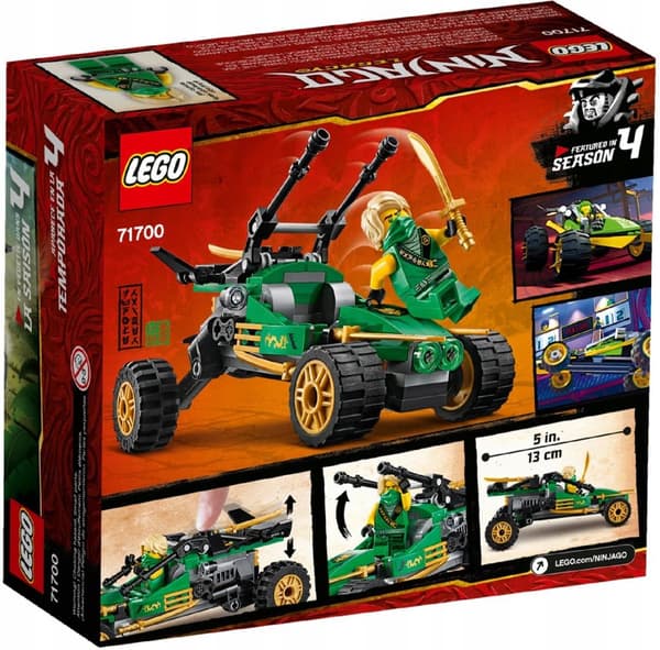 LEGO NINJAGO 71700 LLOYDS JUNGLEKØRETØJ GRØN