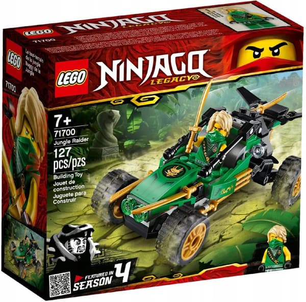 LEGO NINJAGO 71700 LLOYDS JUNGLEKØRETØJ GRØN