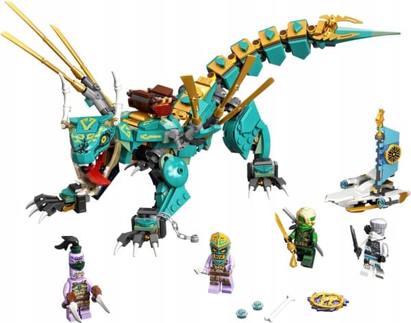 LEGO NINJAGO 71746 Djungeldraken Blå Draken