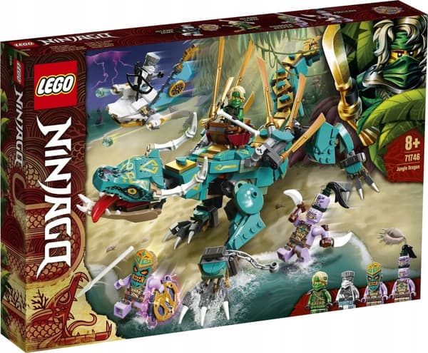 LEGO NINJAGO 71746 Djungeldraken Blå Draken