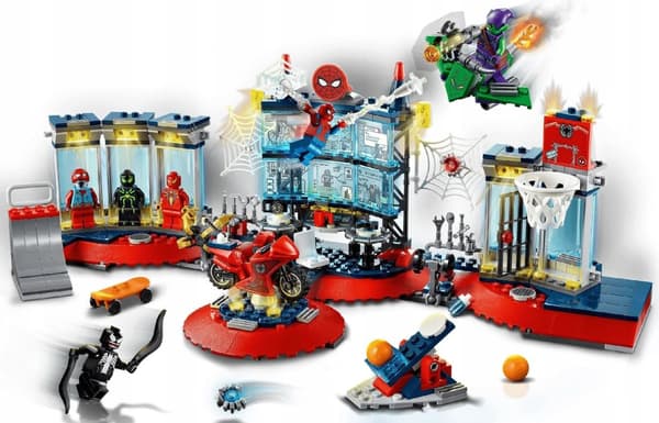 LEGO SPIDERMAN 76175 SPIDER VENOM GOBLIN SKJELMESTED