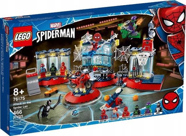 LEGO SPIDERMAN 76175 SPIDER VENOM GOBLIN SKJELMESTED