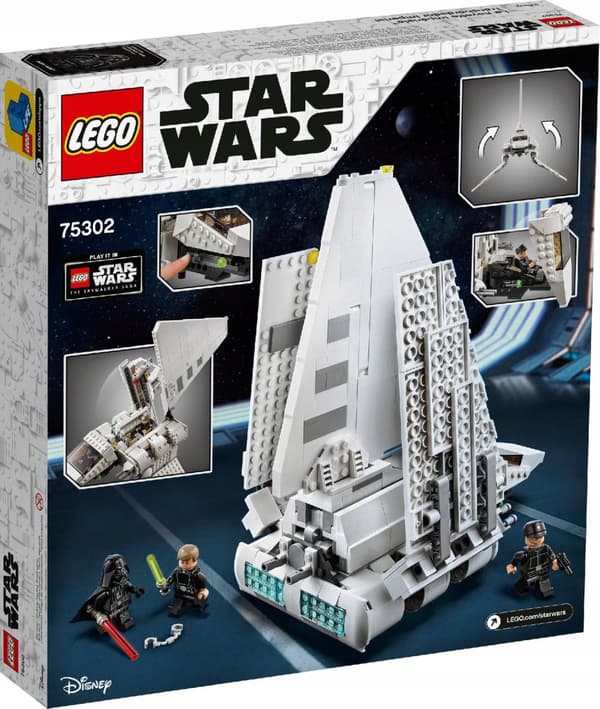 LEGO STAR WARS 75302 DARTH VADER EMPEROR SHUTTLE