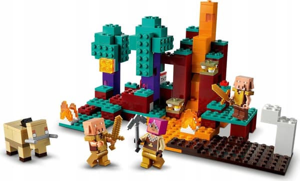 LEGO MINECRAFT 21168 KRIGSET SKOVGRIS