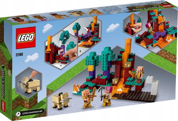 LEGO MINECRAFT 21168 KRIGSET SKOVGRIS