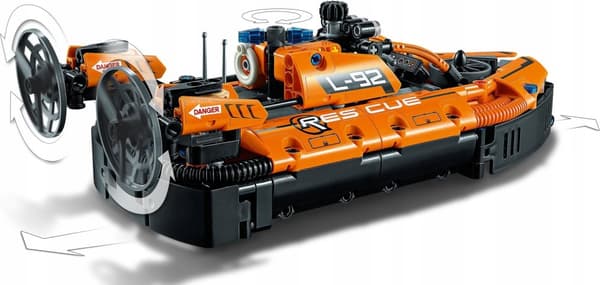 LEGO TECHNIC 42120 SVÄVARE RÄDDNINGSPLAN