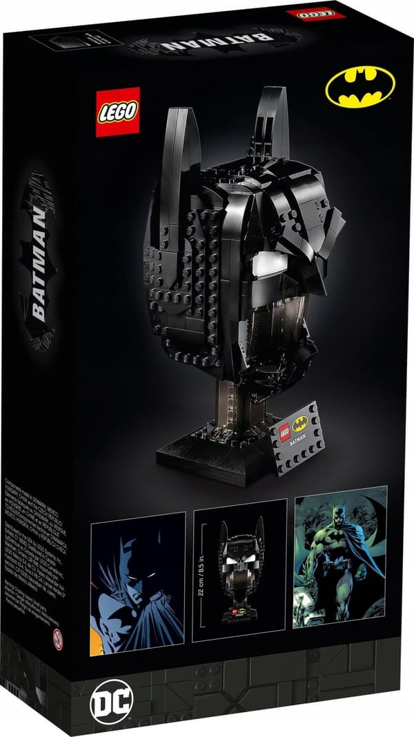 LEGO BATMAN 76182 BATMAN MASKE HJELMHOVED SUPER