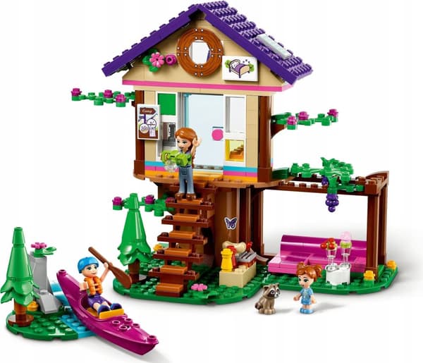 Lego Friends 41679 METSÄN PUUMAJA KAJAKKI
