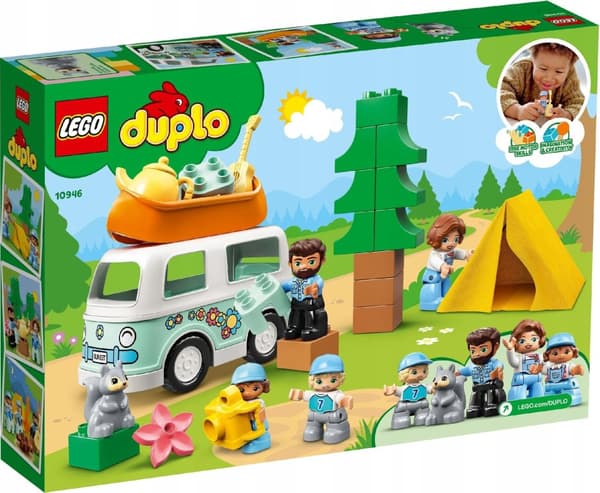 LEGO DUPLO 10946 CAMPINGVOGN CAMPINGVOGN CAMPINGKLODSER CAMPING