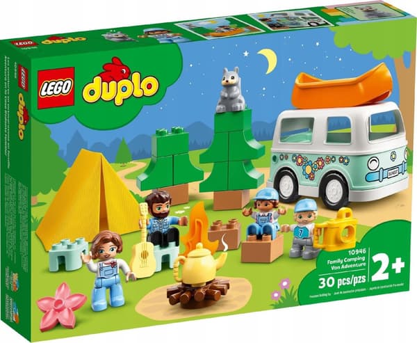 LEGO DUPLO 10946 CAMPINGVOGN CAMPINGVOGN CAMPINGKLODSER CAMPING