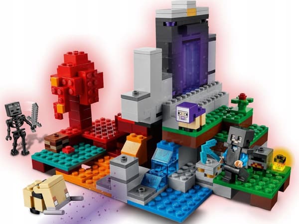 Lego Minecraft 21172 Förstört Netherportal